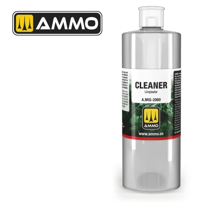 Vernice AMMO OF MIG: Universal cleaner for acrylic paints.400 ml bottle