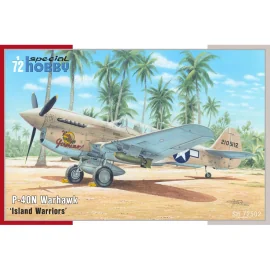 Kit modello SPECIAL HOBBY: 1/72; P-40N Warhawk Island Warriors