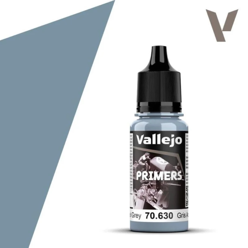 Vernice Vallejo Primer Primer Steel Grey 18 ml