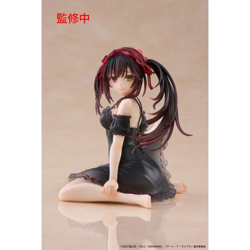 Figurina Date A Live V Desktop Cute Figure Kurumi Tokisaki Nightwear Ver. 13cm