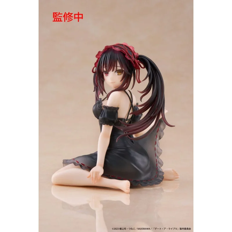 Date A Live V Desktop Cute Figure Kurumi Tokisaki Nightwear Ver. 13cm