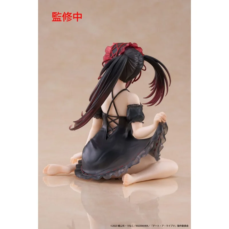 Date A Live V Desktop Cute Figure Kurumi Tokisaki Nightwear Ver. 13cm