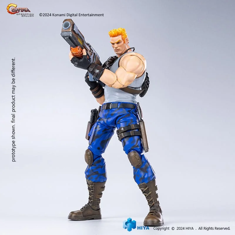 Figurina Contra: Operation Galuga Exquisite Basic Bill Rizer Figure 16 cm