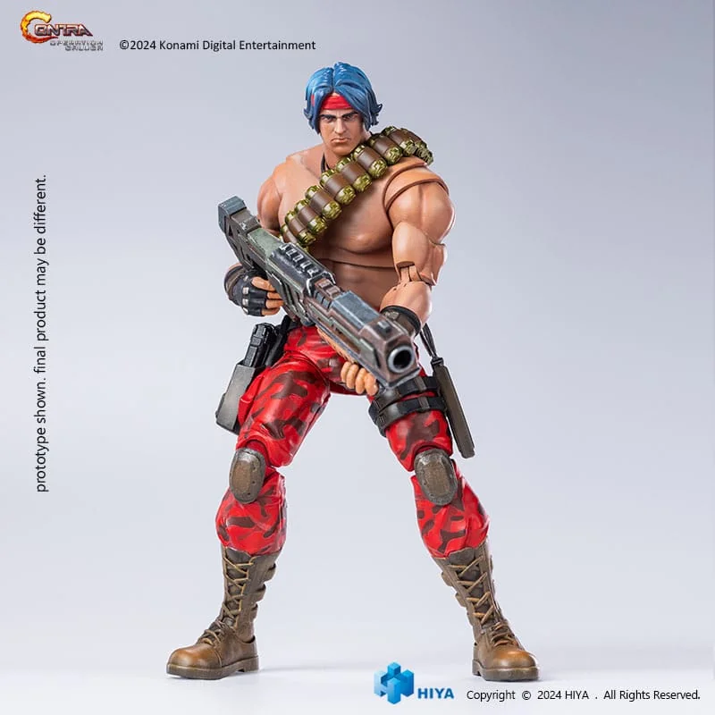 Hiya Toys Contra: Operation Galuga Exquisite Basic Lance Bean Figure 16 cm