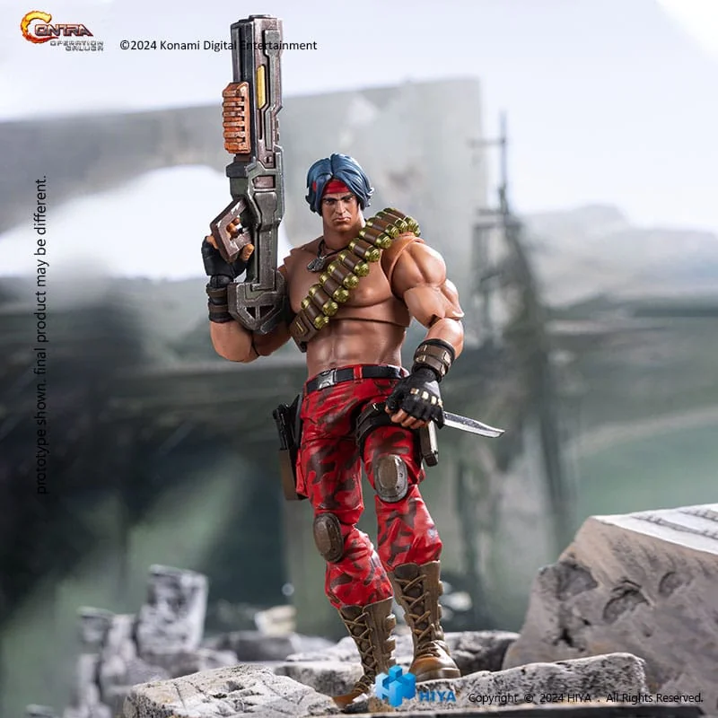 Contra: Operation Galuga Exquisite Basic Lance Bean Figure 16 cm