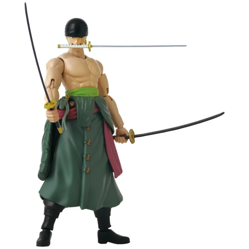 Figurina ONE PIECE - Roronoa Zoro Three Sword Style- Anime Heroes Figure 17cm