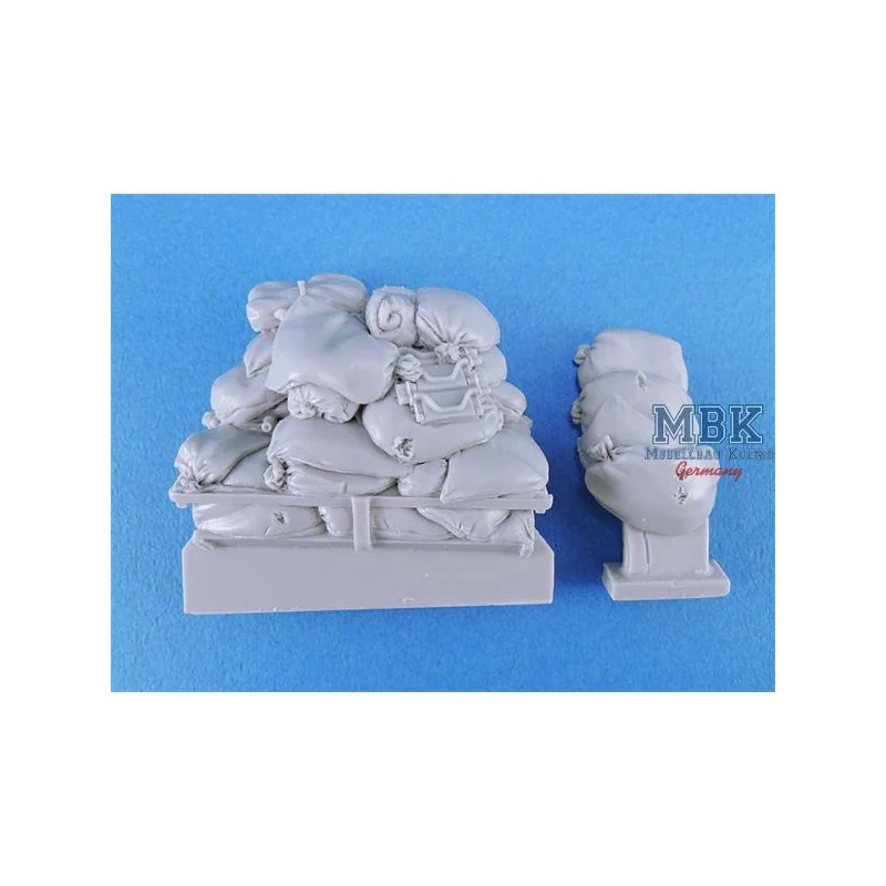 Resina stampata in 3D M4A3 Sherman Front Hull Sandbag Armor set