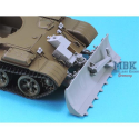 Resina stampata in 3D BTU-55 Dozer set fot T-55s & Variants