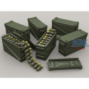 Resina stampata in 3D PA120 40mm Ammo 32 Cart Can Set