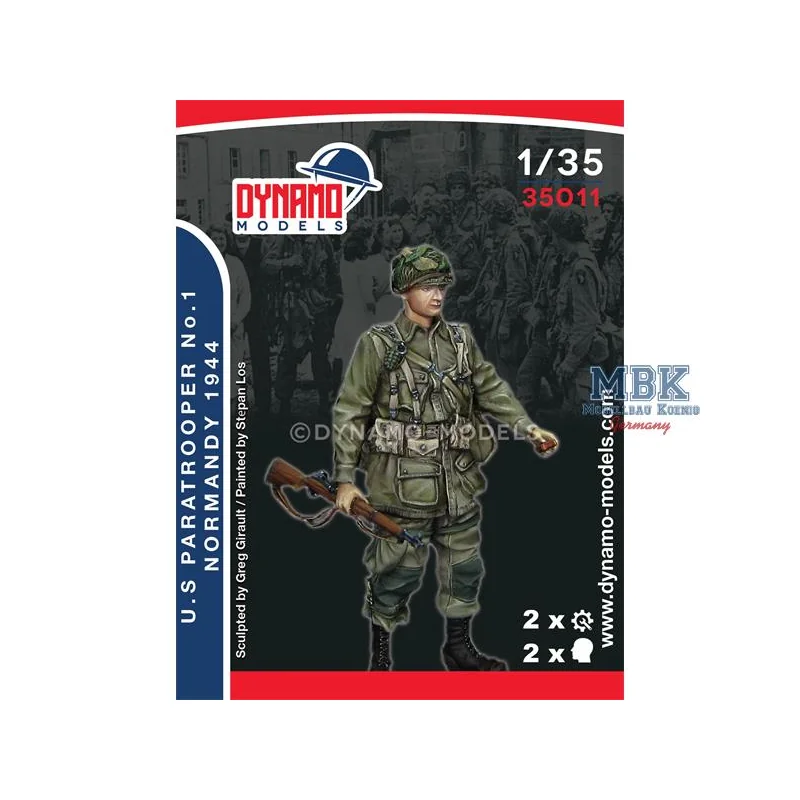 Figurini Liberation - U.S. paratrooper 1