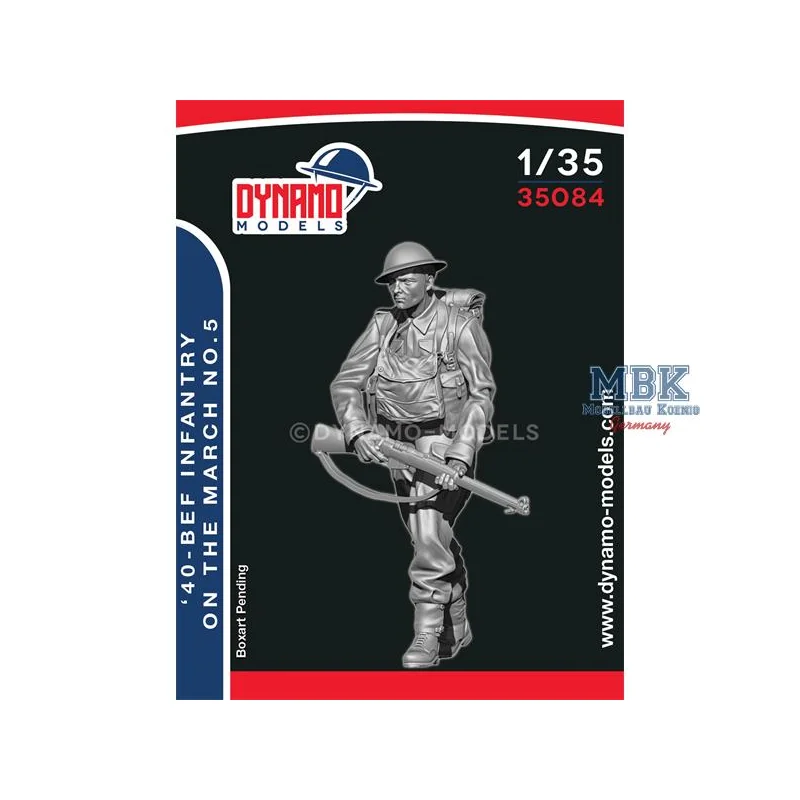 Figurini 40’ BEF Infantryman Marching No.5