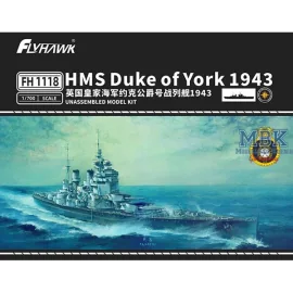 Kit modello HMS Duke of York 1943