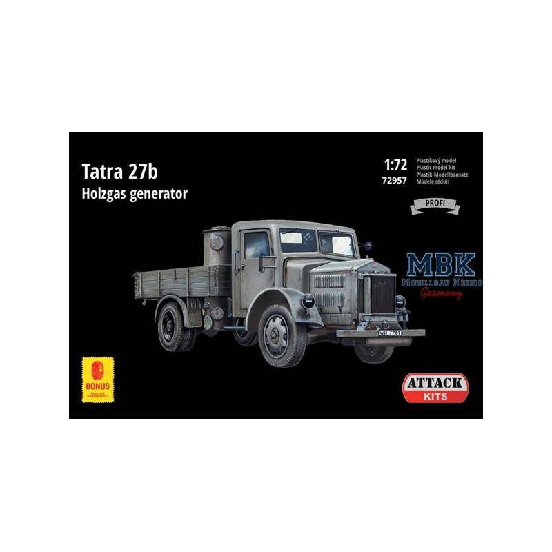  Tatra 27b Holzgas Generator