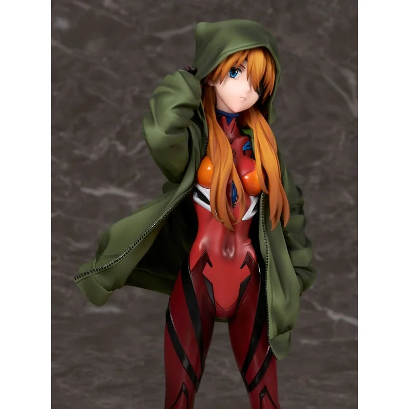 Figurine Shin Evangelion Movie 1/7 Shikinami Asuka Langley Hoodie Ver. 23cm