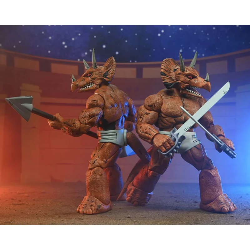 Ninja Turtles (Mirage Comics) Triceraton Gladiator Figure 21 cm