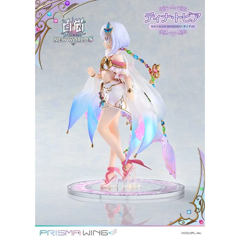 P1SPWSRNC-01P White Cat Project 1/7 Prisma Wing Tina Topia (The 10 Billion Tridollars of Neon Island) 22 cm