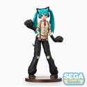 Figurina Hatsune Miku Project DIVA Arcade Future Tone SPM Hatsune Miku Kitty Cat 23 cm