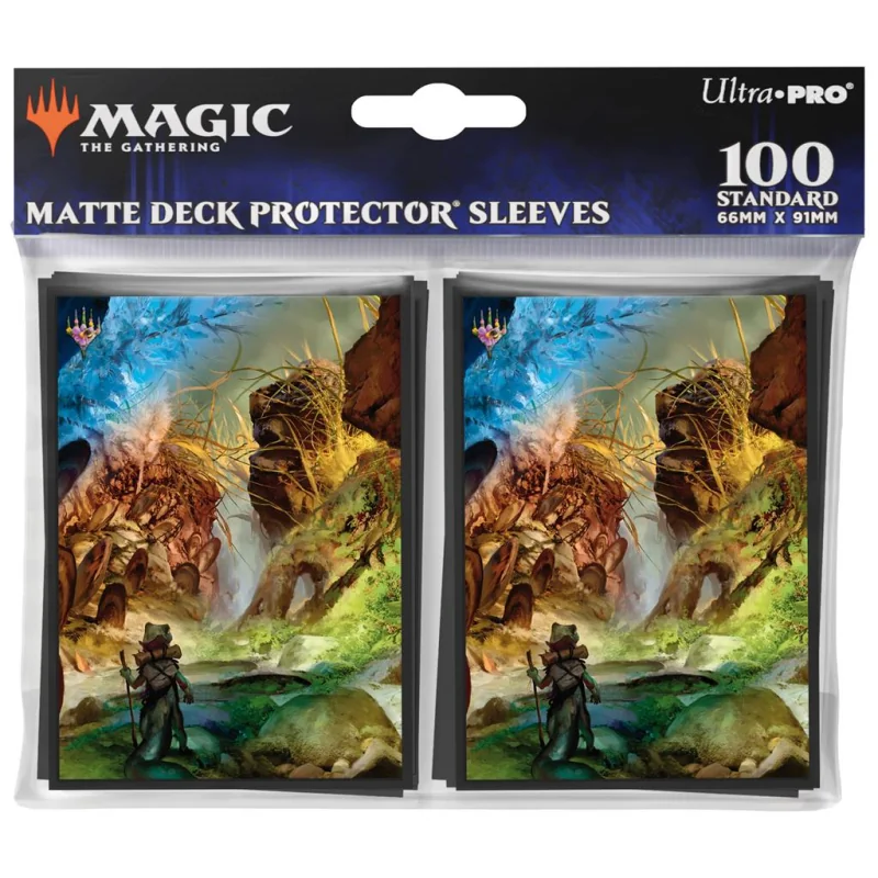  MTG: Bloomburrow 100ct Sleeves Black