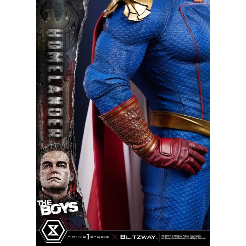 The Boys Premium Masterline Series 1/4 Homelander Deluxe Version 57 cm