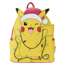  Pokemon Loungefly Mini Backpack Holiday Pikachu