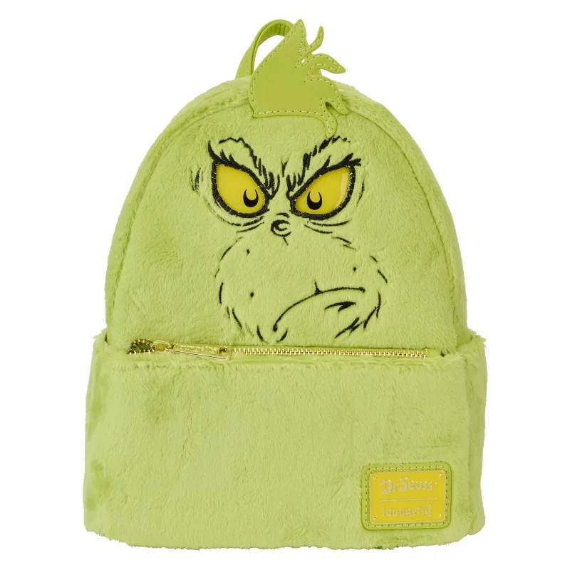  Dr Seuss Loungefly Mini Backpack Plush Grinch Light Up Cosplay