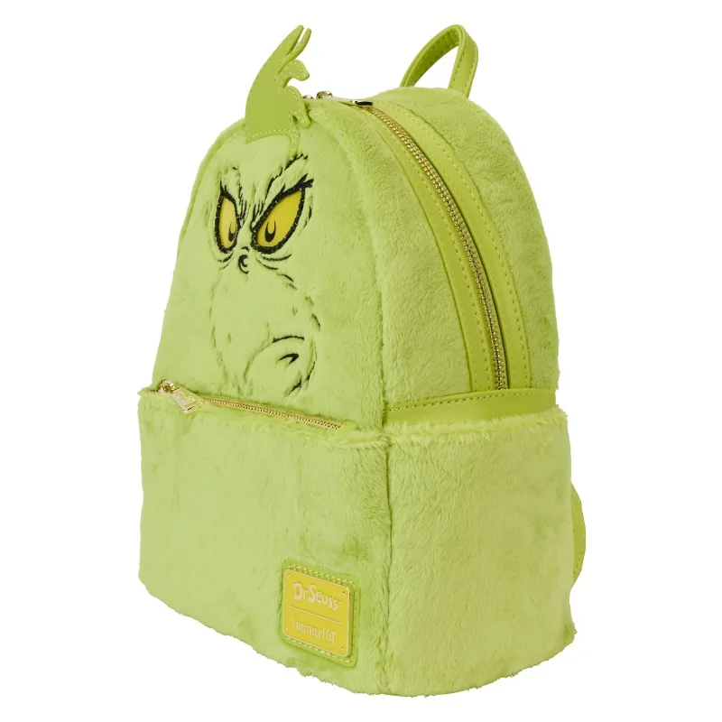 Loungefly Dr Seuss Loungefly Mini Backpack Plush Grinch Light Up Cosplay