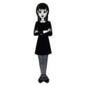 Spille Wednesday Loungefly Paper Doll Pin Wednesday Addams