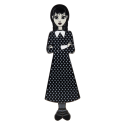 LFWEDPN0004 Wednesday Loungefly Paper Doll Pin Wednesday Addams