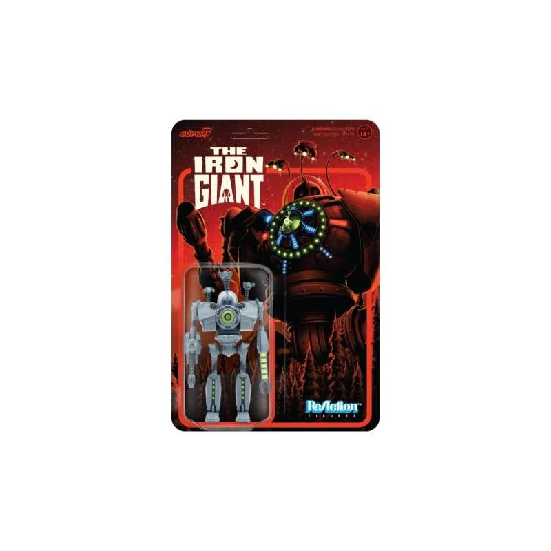 Figurina The Iron Giant Reaction Figure - Attack Giant