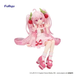 Figurina Hatsune Miku Sakura Miku Figure 2025 Noodle Stopper 14cm