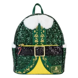  Elf by Loungefly Mini Backpack Buddy Sequin Cosplay