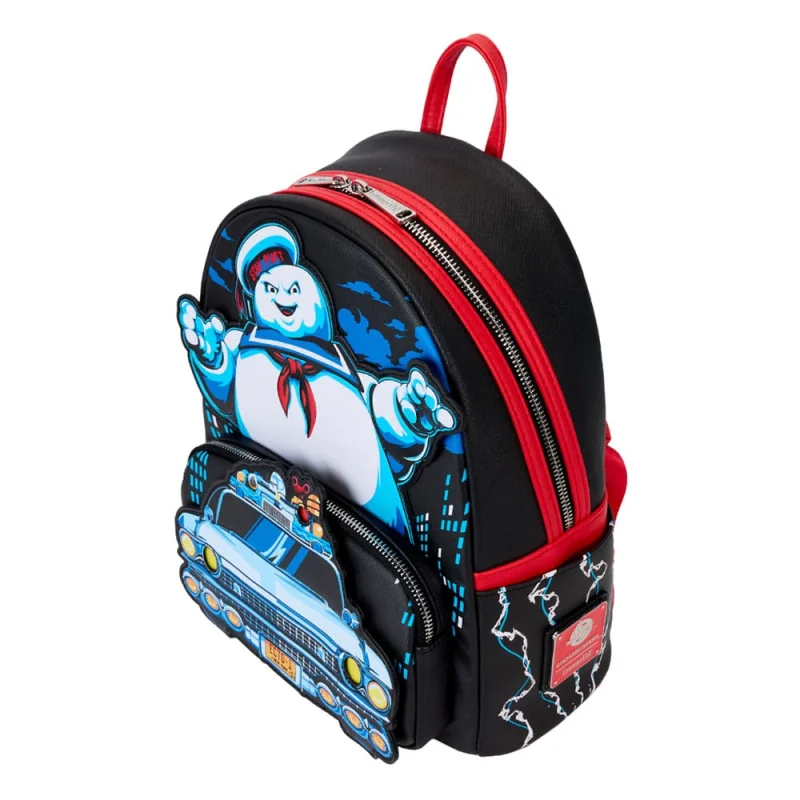 LF-GBBK0020 Ghostbusters by Loungefly Stay Puff Chasing Mini Backpack