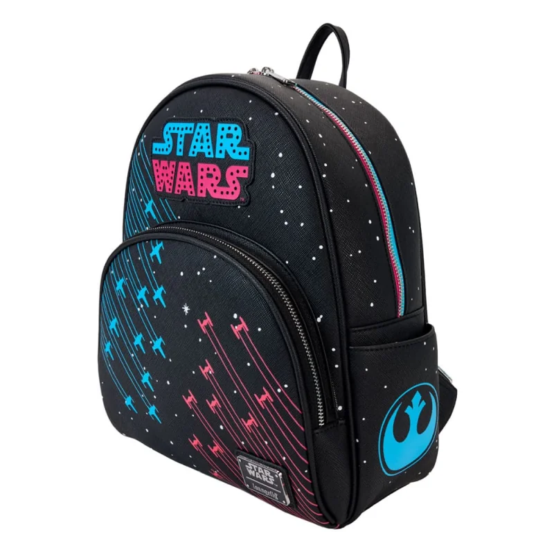 Loungefly Star Wars by Loungefly backpack Mini Neon 70s