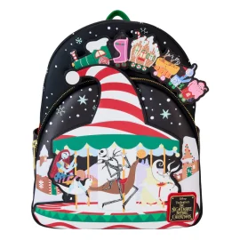  The Nightmare Before Christmas by Loungefly Mini Journey to Christmas Town Backpack