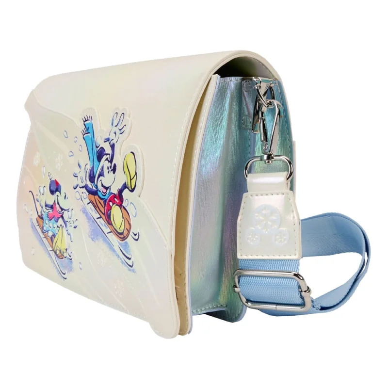 Borse Disney by Loungefly Mickey and friends Winter Wonderland shoulder bag