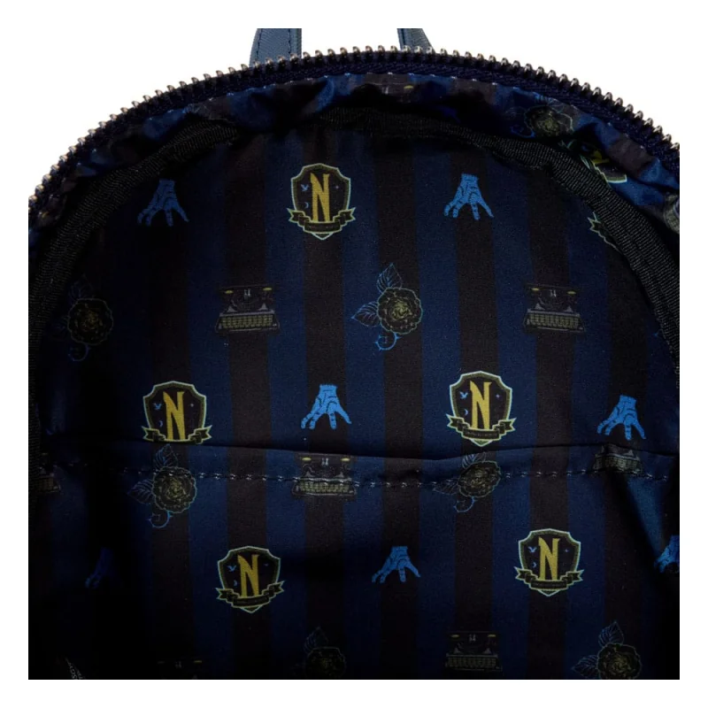 Wednesday by Loungefly Mini Nevermore Academy backpack