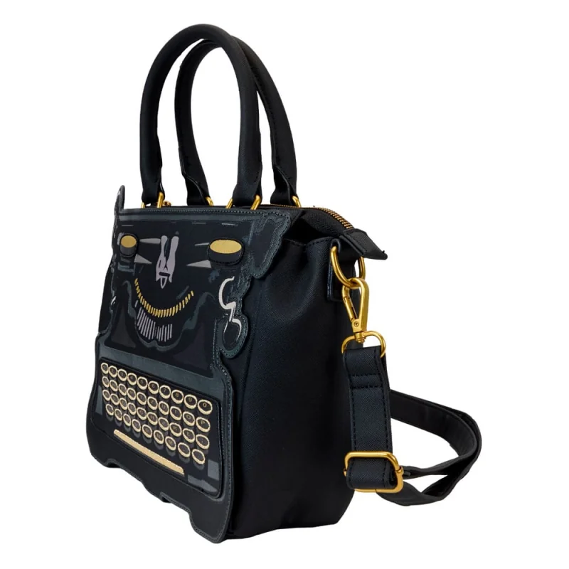 Borse Wednesday by Loungefly Arc figural Typewriter shoulder bag