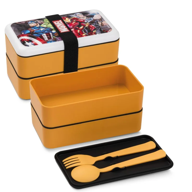 Cucina e tavola MARVEL - Lunch boxes 18x10cm - Avengers