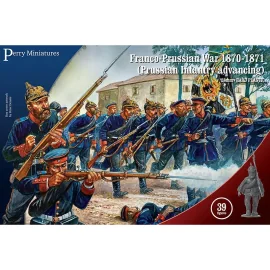 Figurini Miniature Perry - La fanteria prussiana avanza