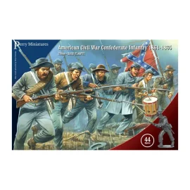 Figurini Perry Miniatures - Fanteria confederata della guerra civile americana 1861-65