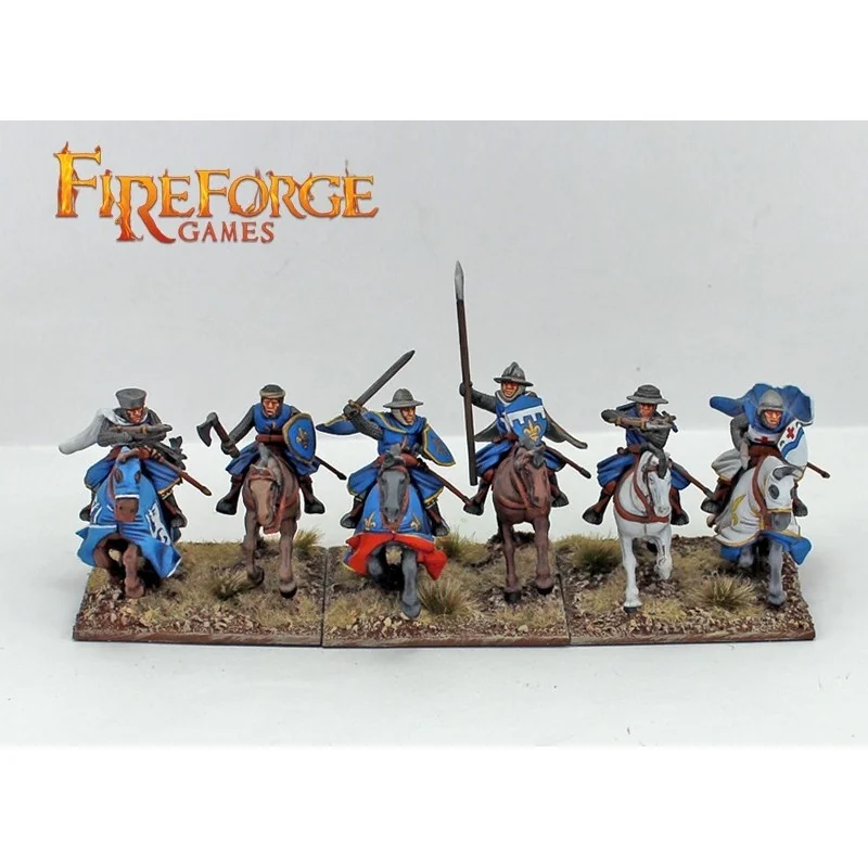 Giochi di figure: estensioni Fireforge - Uomini d'arme a cavallo