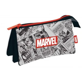  Marvel – Astuccio triplo 21 x 11 cm – Logo