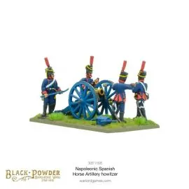 Giochi di figure Napoleonic Spanish Horse Artillery with Howitzer