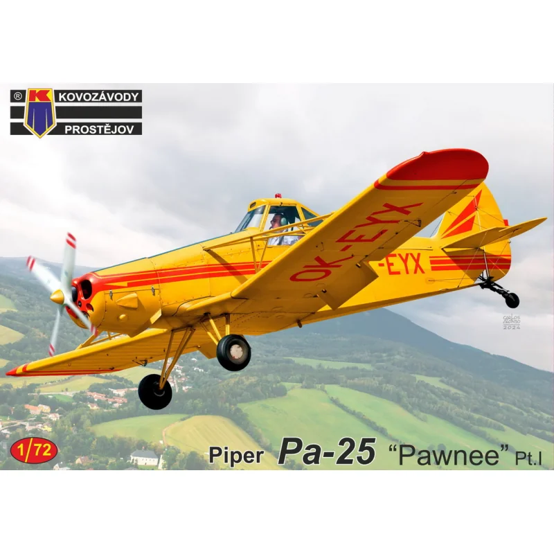 Kit modello Piper Pa-25 'Pawnee', Pt.1 re-release, new decals