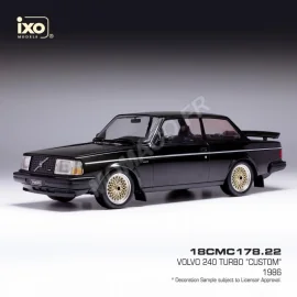 Automodello VOLVO 240 TURBO CUSTOM 1986 BLACK