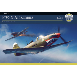 Kit modello P-39N Airacobra 1:48 Plastic Airplane Model Kit