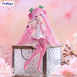 Figurina Hatsune Miku PVC Statue Noodle Stopper Sakura Miku 2024 Pearl Color Ver. 15cm