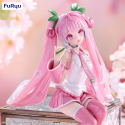 Furyu Hatsune Miku PVC Statue Noodle Stopper Sakura Miku 2024 Pearl Color Ver. 15cm