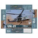 Modellini di elicotteri UH-1Y VENOM helicopter plastic model