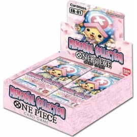  Bandai - One Piece Card Game Extra Booster Memorial Collection Display 24 Pcs